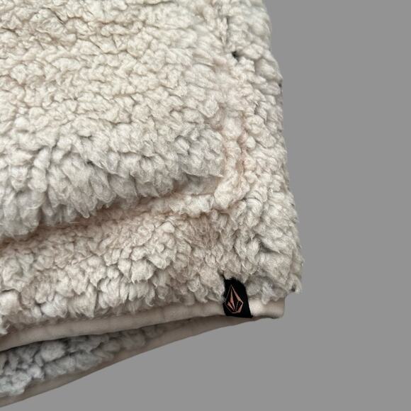 Volcom Girls' Lived in Lounge Phuz Up Sherpa Zip Fleece Jacket Size XXS NWT - Picture 2 of 7